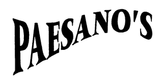 PAESANO'S logo