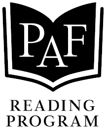 PAF READING PROGRAM logo
