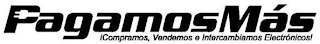 PAGAMOSMÁS ¡COMPRAMOS, VENDEMOS E INTERCAMBIAMOS ELECTRÓNICOS! logo