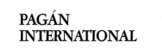 PAGAN INTERNATIONAL