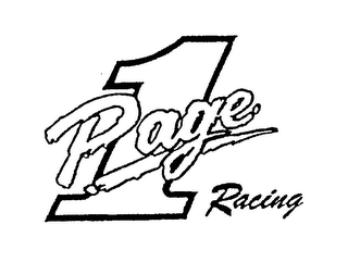 PAGE 1 RACING logo