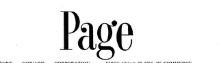 PAGE logo