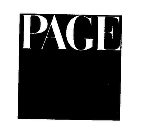PAGE logo