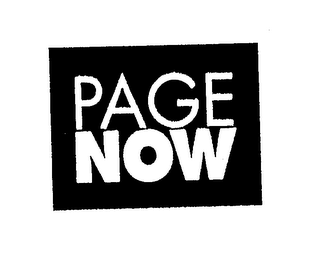 PAGE NOW logo