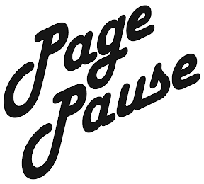 PAGE PAUSE logo