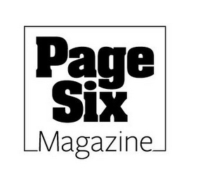 PAGE SIX MAGAZINE logo