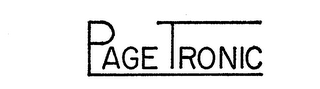 PAGE TRONIC logo