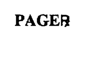 PAGER logo