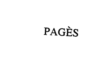 PAGES logo