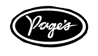 PAGE'S logo