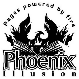 PAGES POWERED BY FIRE PHOENIX ILLUSION logo