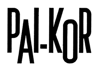 PAI-KOR logo