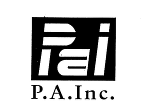 PAI P.A.INC. logo