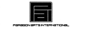 PAI PARAGON ARTS INTERNATIONAL logo