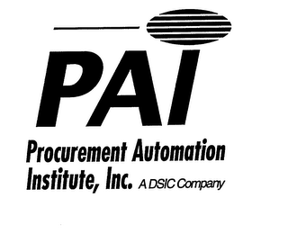 PAI PROCUREMENT AUTOMATION INSTITUTE, INC. A DSIC COMPANY logo