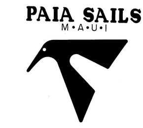PAIA SAILS M-A-U-I logo