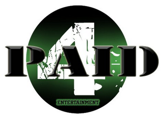 PAID 4 ENTERTAINMENT logo