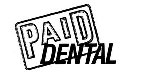 PAID DENTAL logo