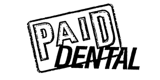 PAID DENTAL logo