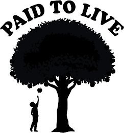 PAID TO LIVE logo