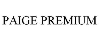 PAIGE PREMIUM logo