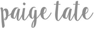 PAIGE TATE logo