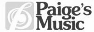 PAIGE'S MUSIC logo