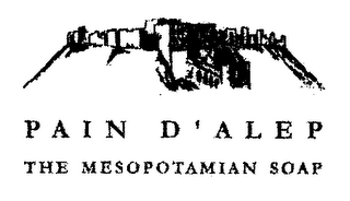 PAIN D'ALEP THE MESOPOTAMIAN SOAP logo