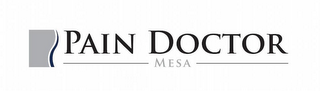PAIN DOCTOR MESA logo