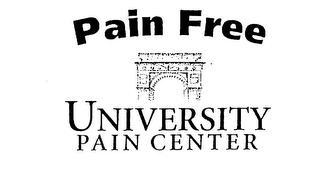 PAIN FREE UNIVERSITY PAIN CENTER logo