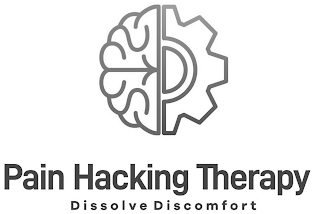 PAIN HACKING THERAPY DISSOLVE DISCOMFORT logo
