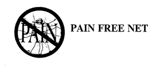 PAIN PAIN FREE NET logo