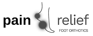 PAIN RELIEF FOOT ORTHOTICS logo