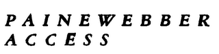 PAINEWEBBER ACCESS logo
