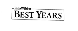 PAINEWEBBER BEST YEARS logo
