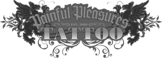PAINFUL PLEASURES TATTOO EST. 2009 logo