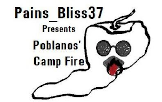 PAINS_BLISS37 PRESENTS POBLANOS' CAMP FIRE logo