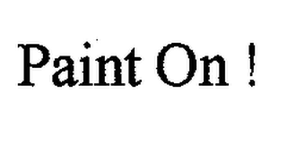 PAINT ON ! logo