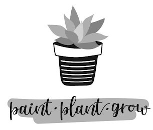 PAINT · PLANT · GROW logo