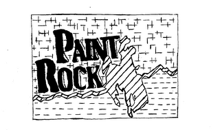 PAINT ROCK logo