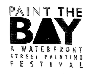 PAINT THE BAY A WATERFRONT STREET PAINTING FESTIVAL logo