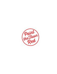 PAINT THE TOWN RED logo