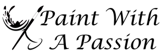 PAINT WITH A PASSION logo