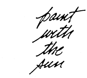 PAINT WITH THE SUN logo