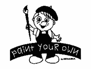 PAINT YOUR OWN BY MENASHA logo