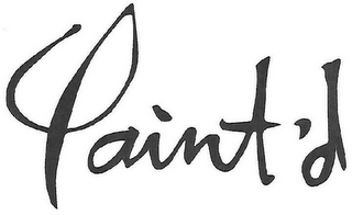 PAINT'D logo