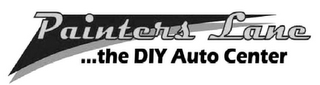 PAINTERS LANE ...THE DIY AUTO CENTER logo