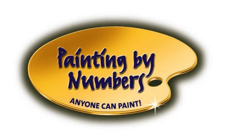 PAINTING BY NUMBERS ANYONE CAN PAINT! logo