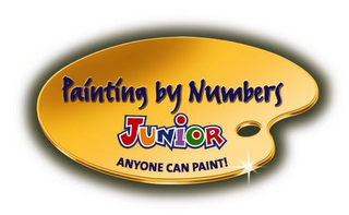 PAINTING BY NUMBERS JUNIOR ANYONE CAN PAINT! logo