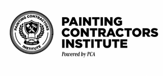 PAINTING CONTRACTORS INSTITUTE PCA EST. 1884 POWERED BY PCA logo